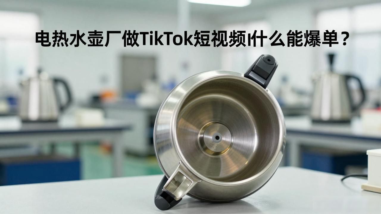 电热水壶厂TikTok工厂展示视频选题_电热水壶加工工艺_加工电热水壶厂家