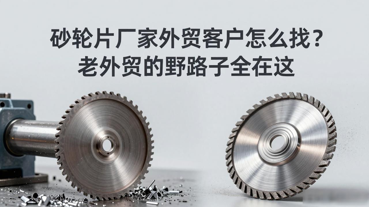 砂轮片生产厂家外贸客户开发_生产砂轮片原材料_砂轮片外贸好做吗