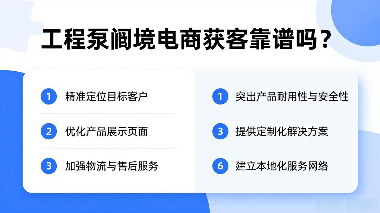 杭州跨境电商单一窗口_阀门跨境电商_工程泵阀跨境电商获客