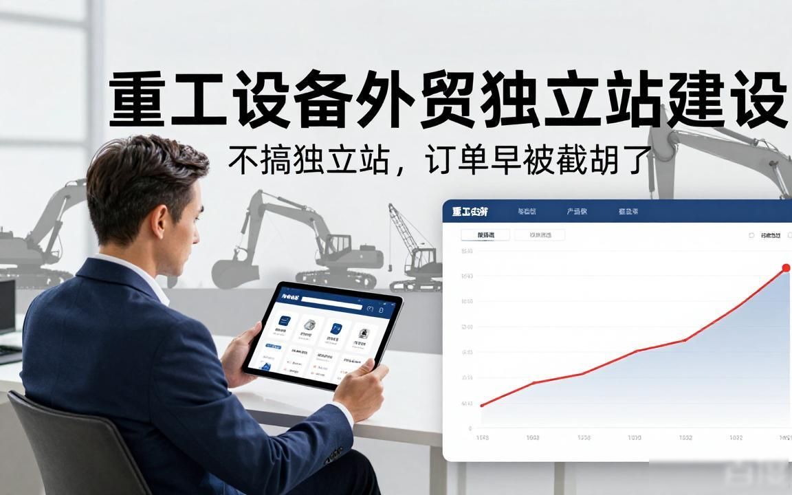 重工设备外贸独立站建设