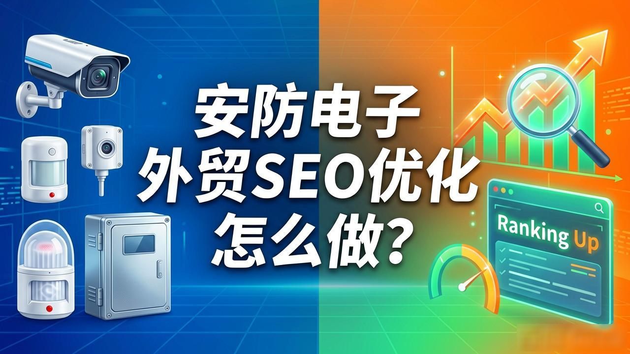 安防电子外贸SEO优化_外贸网站seo优化_安防电商外贸公司排名