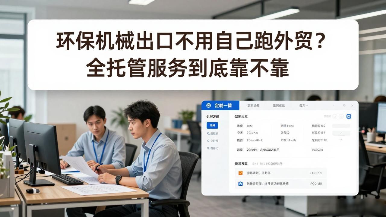 环保机械销售_环保机械外贸全托管服务_机械环保手续如何办理