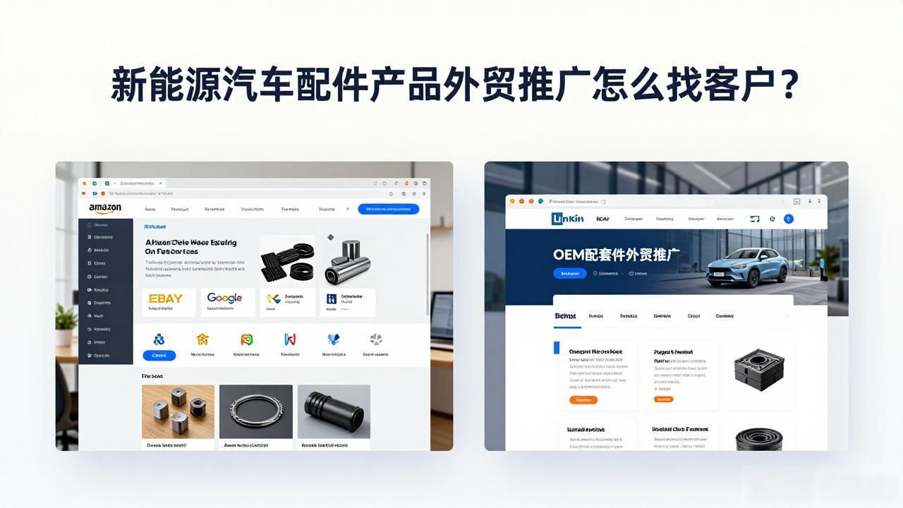 外贸汽车配件哪个平台最好_新能源汽车配件产品外贸推广_外贸汽配行业发展新模式