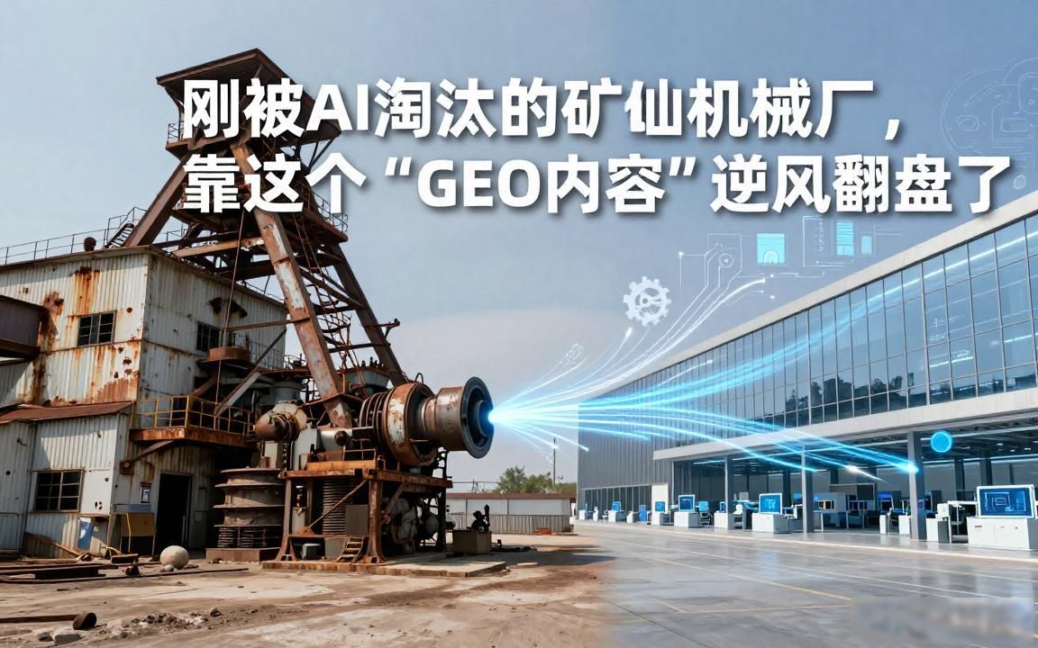 矿山机械出口厂家AI GEO内容怎么做