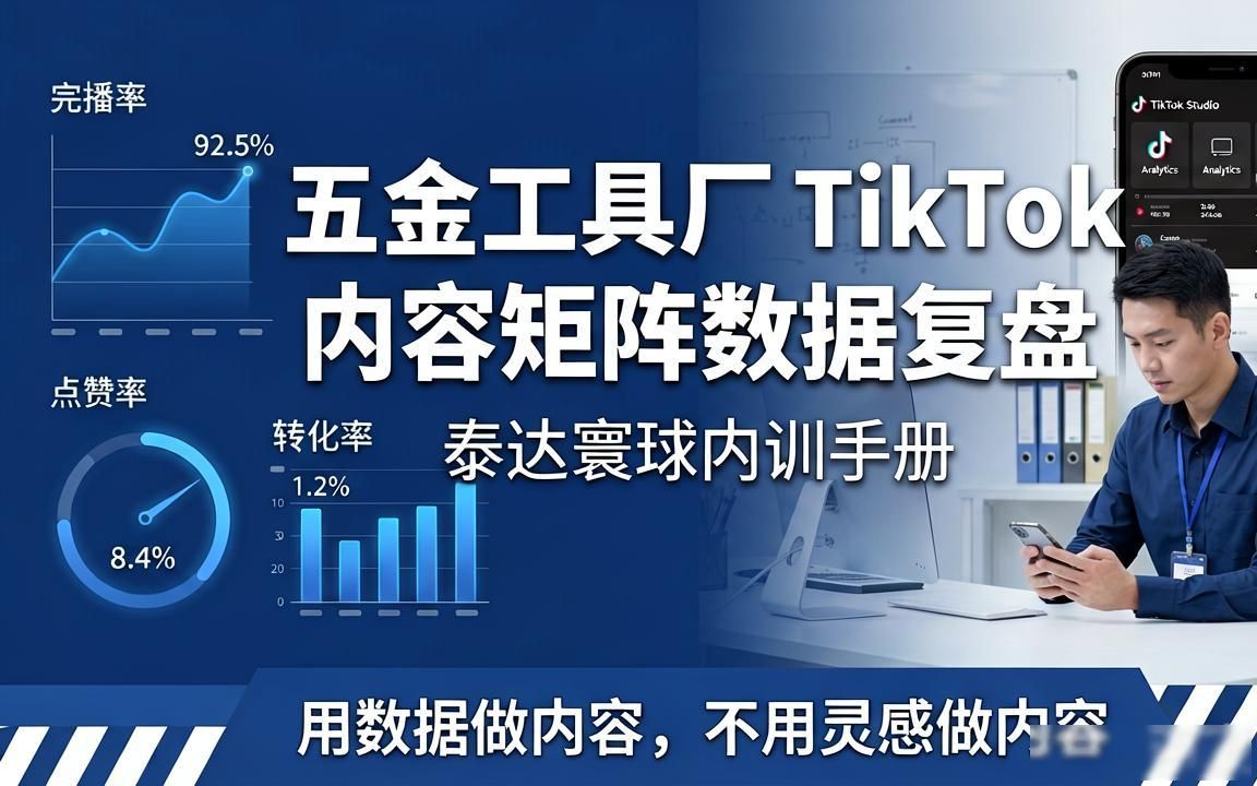 五金工具工厂TikTok内容矩阵怎么做外贸