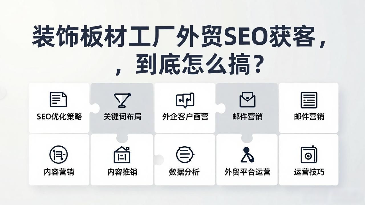 板材外贸业务_装饰板材工厂外贸SEO获客_板材贸易公司