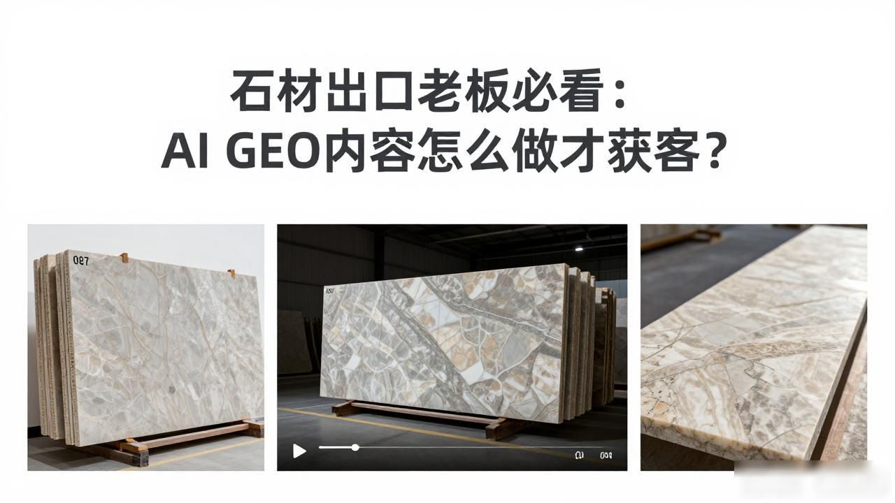 石材出口厂家AI GEO内容怎么做_石材出口需要什么手续_石材加工出口