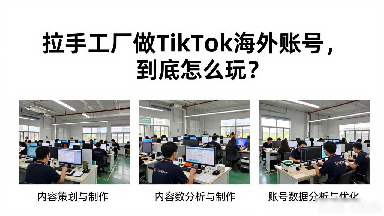 拉手工厂工厂TikTok海外账号怎么运营_拉手工厂工厂TikTok海外账号怎么运营_拉手工厂工厂TikTok海外账号怎么运营