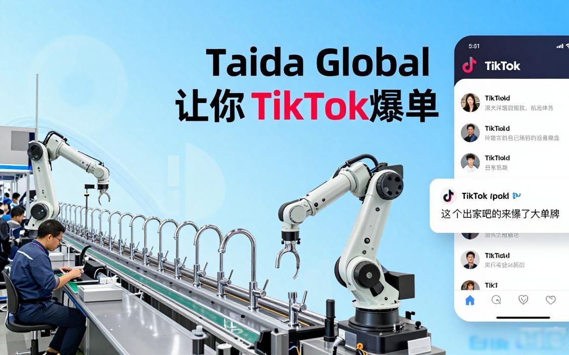 水龙头工厂TikTok海外短视频获客代运营