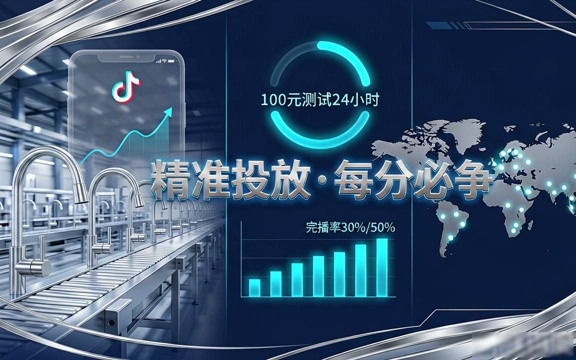 水龙头工厂TikTok海外短视频获客代运营
