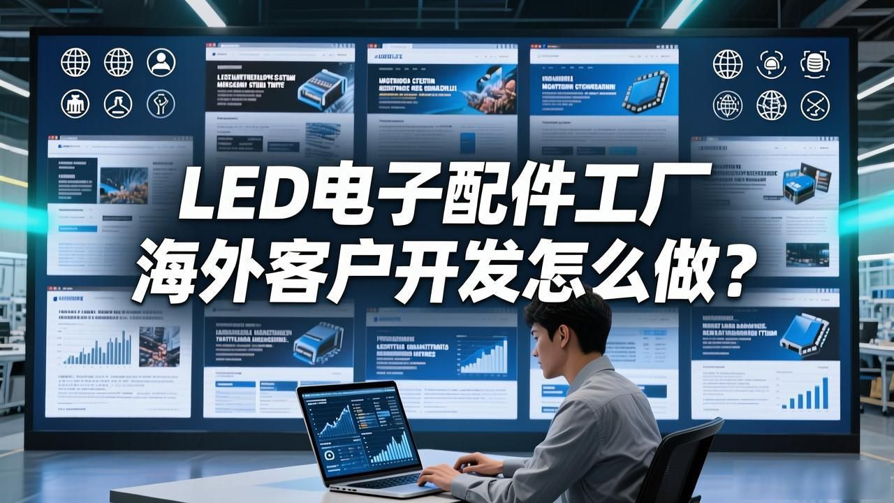 海外工厂招聘组件设备工程师_LED电子配件工厂海外客户开发_海外电子元器件采购网