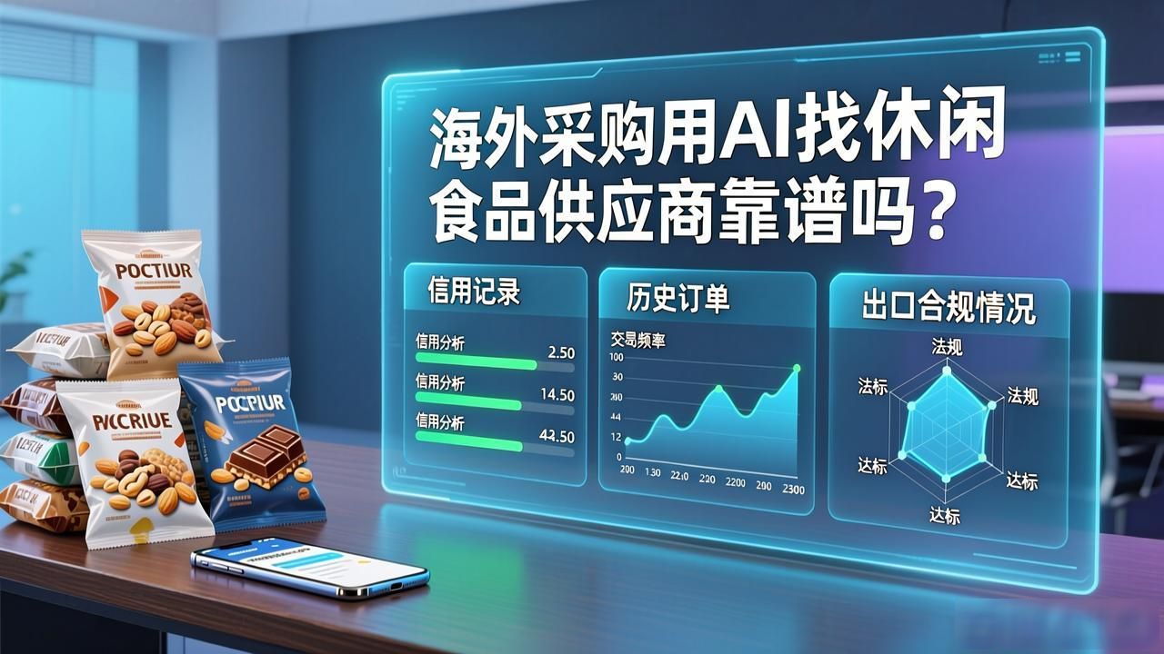 海外采购商用AI找休闲食品供应商怎么布局_海外采购商用AI找休闲食品供应商怎么布局_海外采购商用AI找休闲食品供应商怎么布局