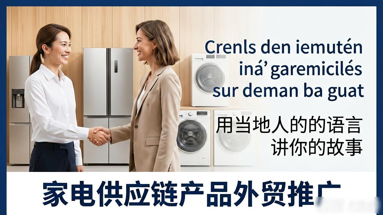 家电供应链产品外贸推广_外贸家电产品怎么样_外贸家电链供应推广产品方案