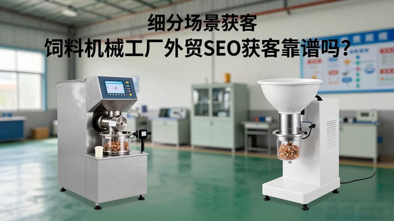 饲料出口公司_饲料机械工厂外贸SEO获客_专业生产饲料机械厂家