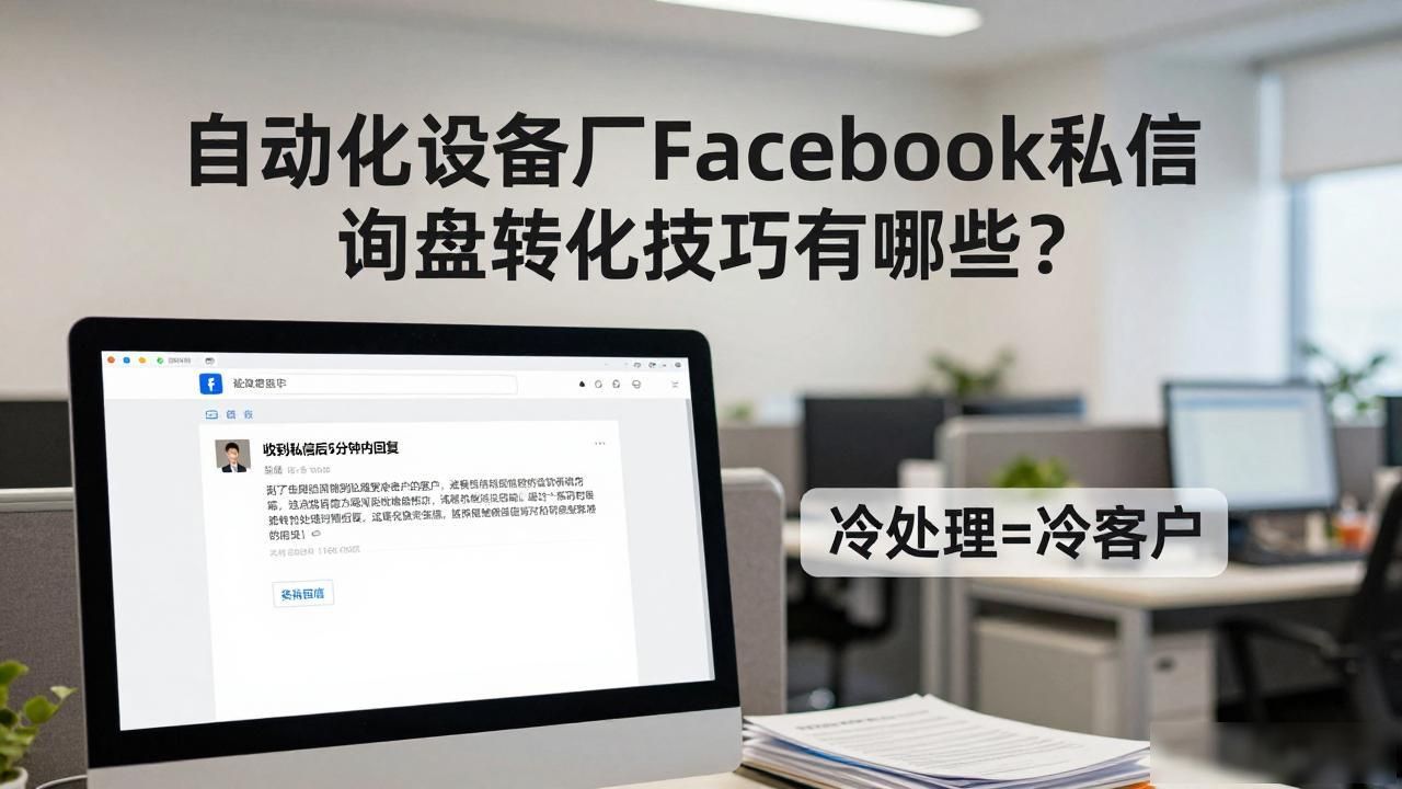 自动化设备厂Facebook私信询盘转化技巧_自动化设备厂Facebook私信询盘转化技巧_自动化设备厂Facebook私信询盘转化技巧