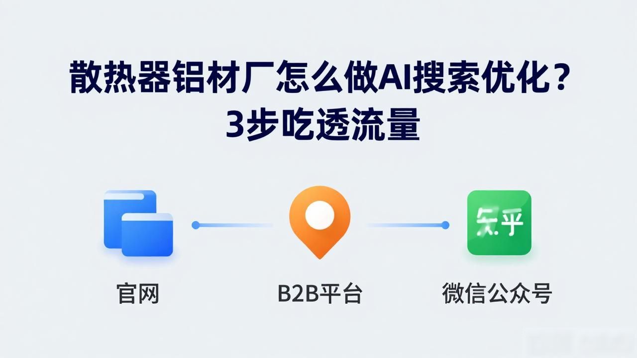 散热器铝材工厂如何布局生成式搜索优化_生产散热器的工艺流程_工业散热器加工