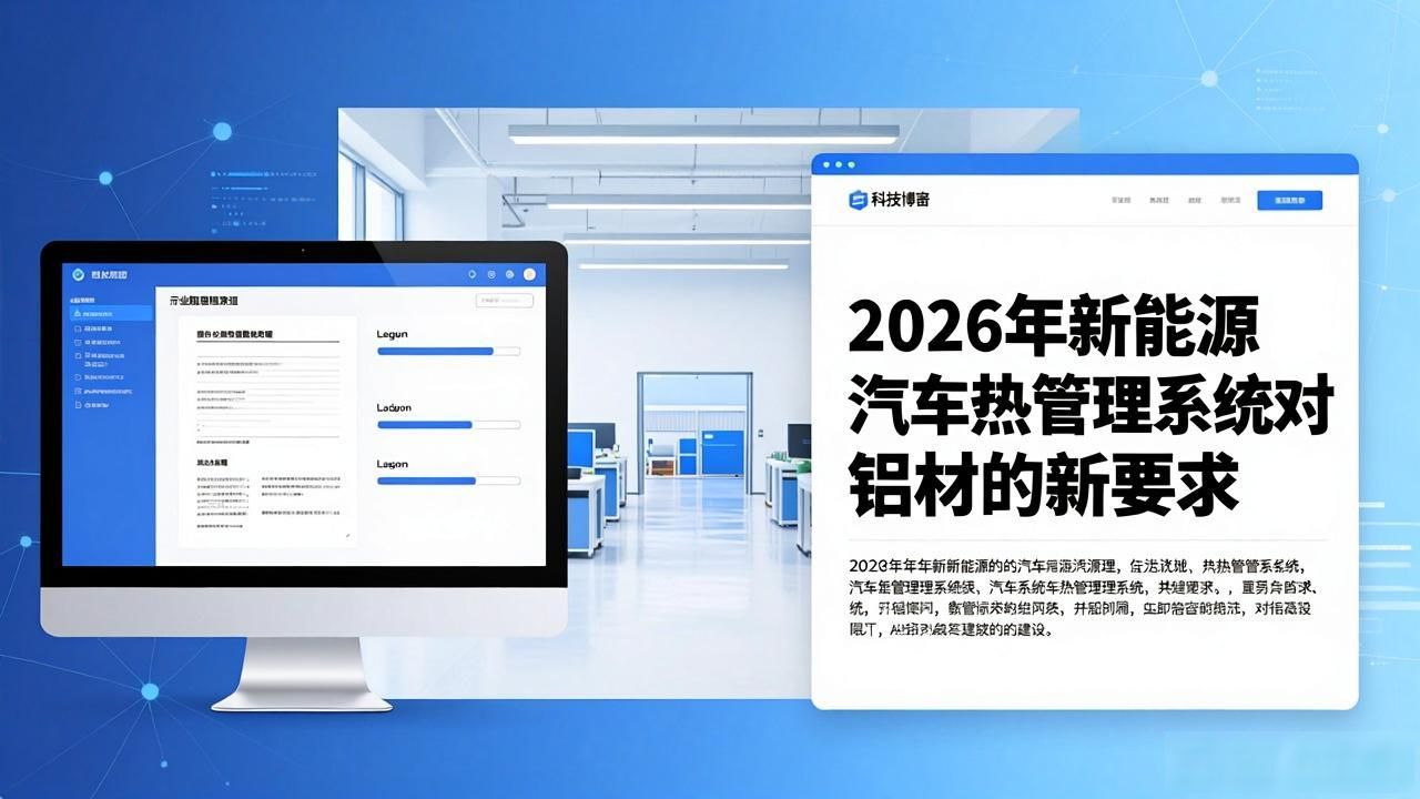 散热器铝材外贸工厂AI搜索关键词布局_散热器外贸市场怎么样_生产散热器的工艺流程