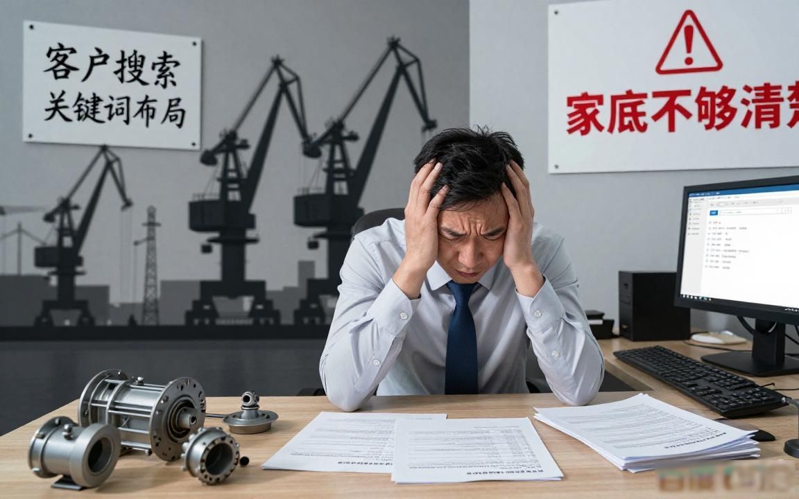 港口机械外贸工厂AI搜索关键词布局