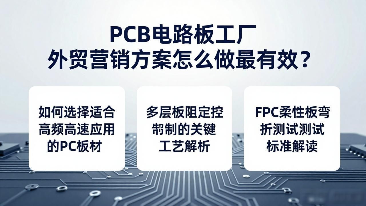 外贸pcb电路板赚钱吗_pcb板外贸好做吗_PCB电路板工厂外贸营销方案