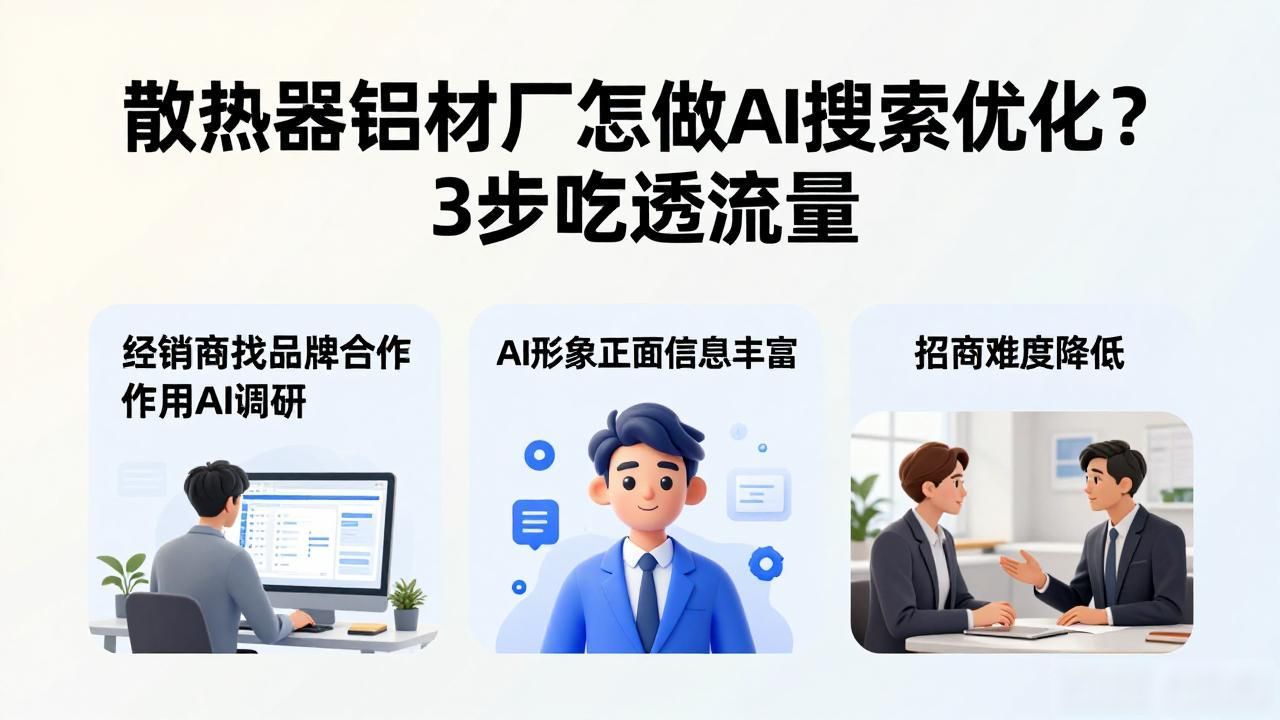 生产散热器的工艺流程_散热器铝材工厂如何布局生成式搜索优化_工业散热器加工