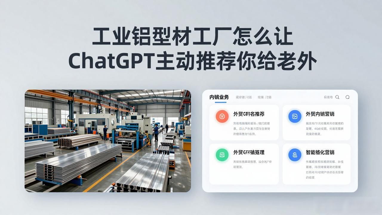 国外铝材厂招聘信息_国外的铝型材_工业铝型材工厂如何被ChatGPT推荐给海外客户