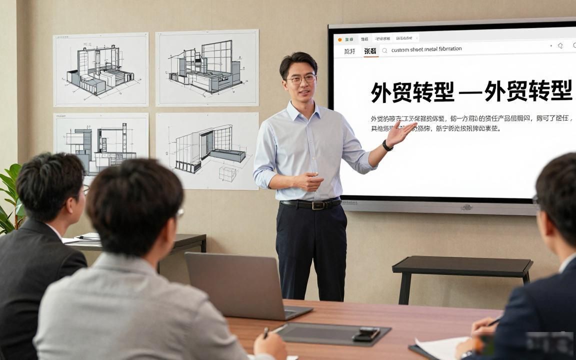折弯加工件工厂外贸SEO获客