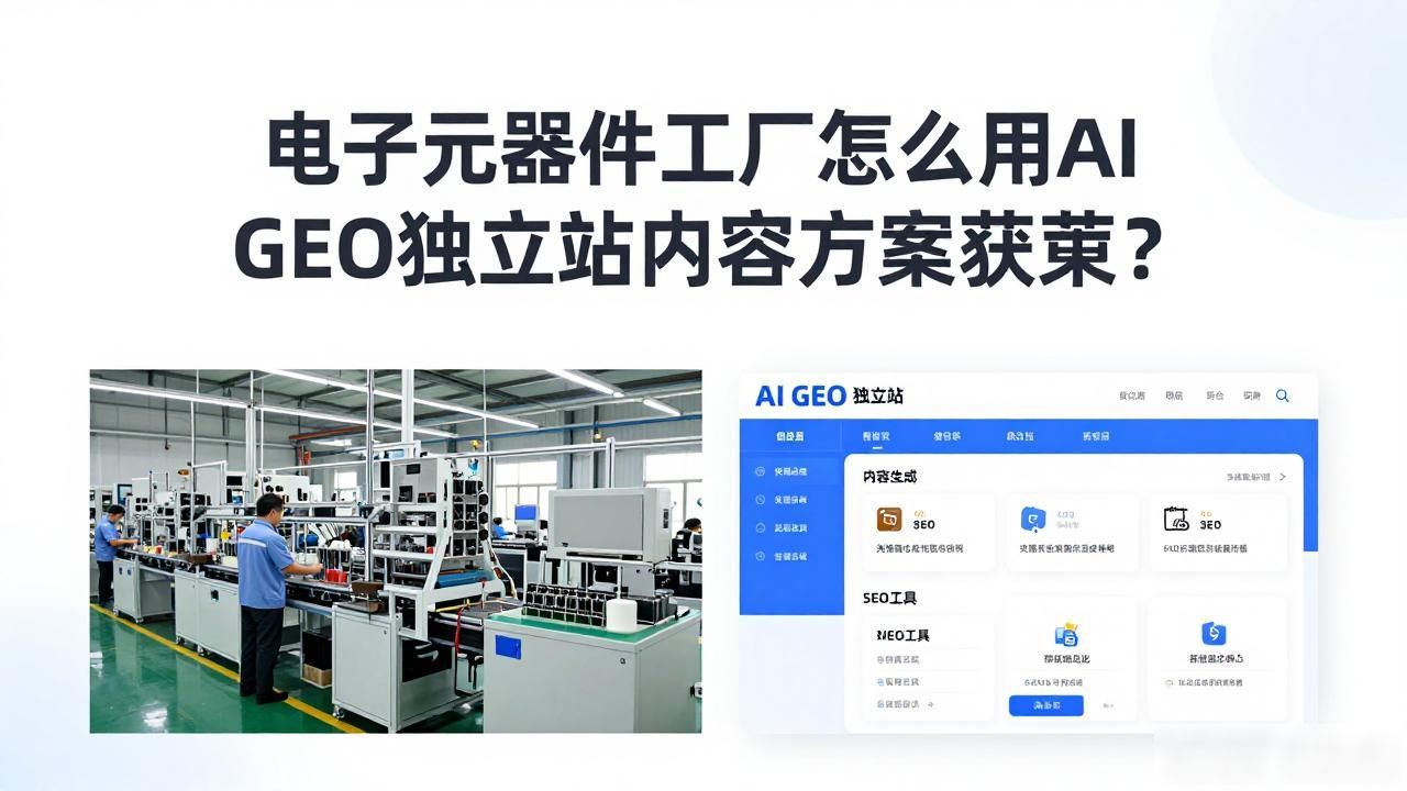 电子元器件工厂AI GEO独立站内容方案_电子元器件工厂AI GEO独立站内容方案_电子元器件工厂AI GEO独立站内容方案