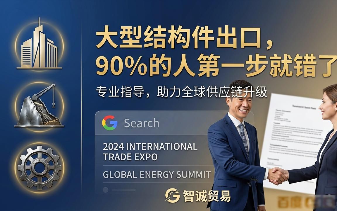 大型结构件海外买家开发