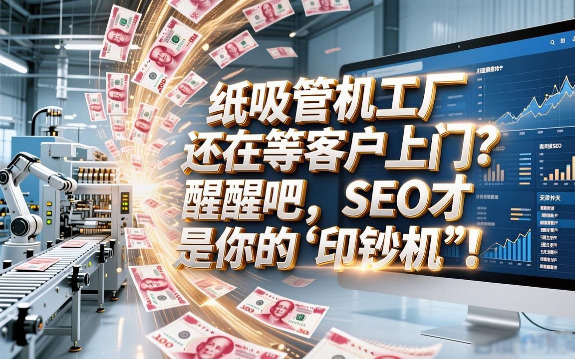 纸吸管机工厂外贸SEO获客
