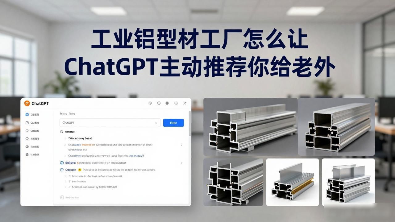 国外铝材厂招聘信息_工业铝型材工厂如何被ChatGPT推荐给海外客户_国外的铝型材