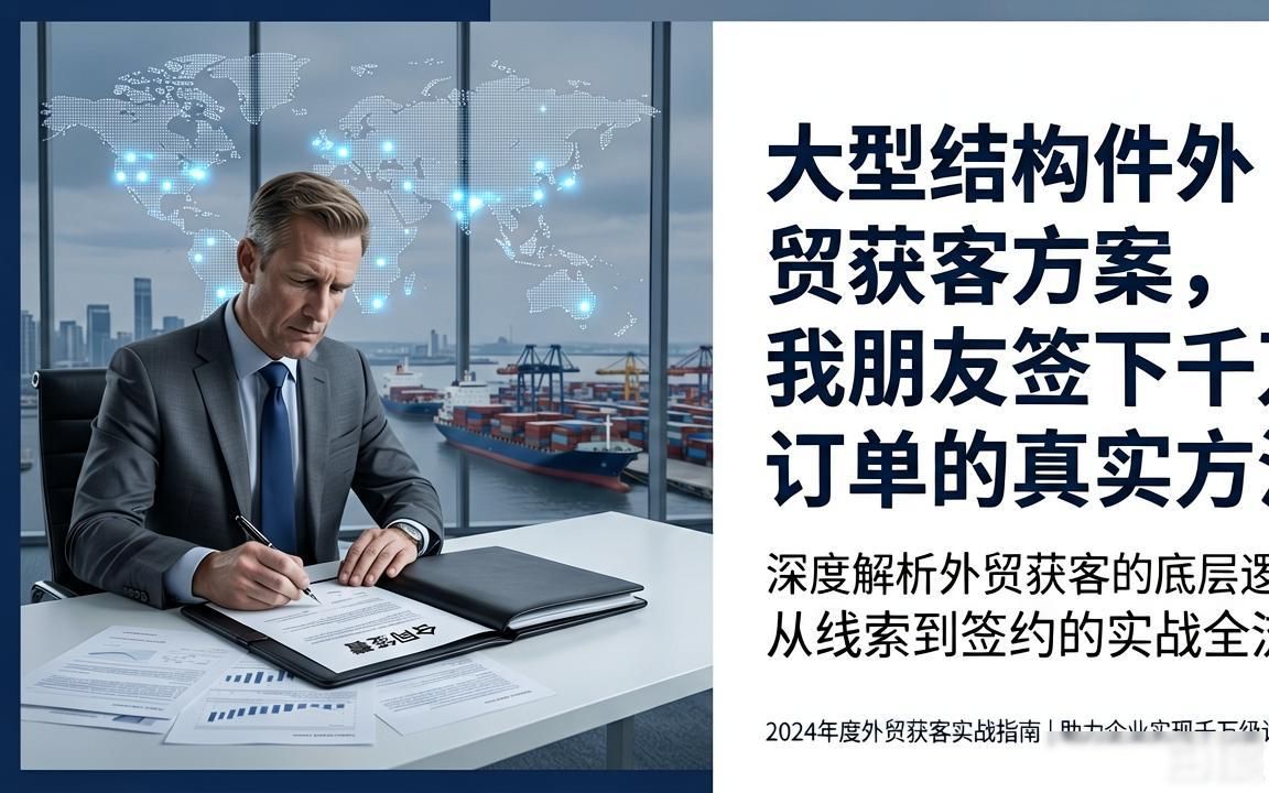 大型结构件外贸获客方案