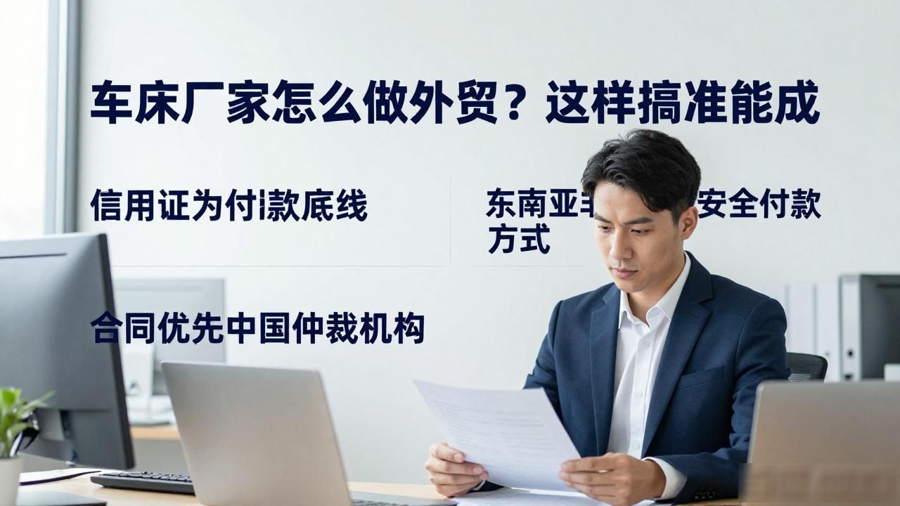 生产车床_车床厂家怎么做外贸_国外车床加工视频