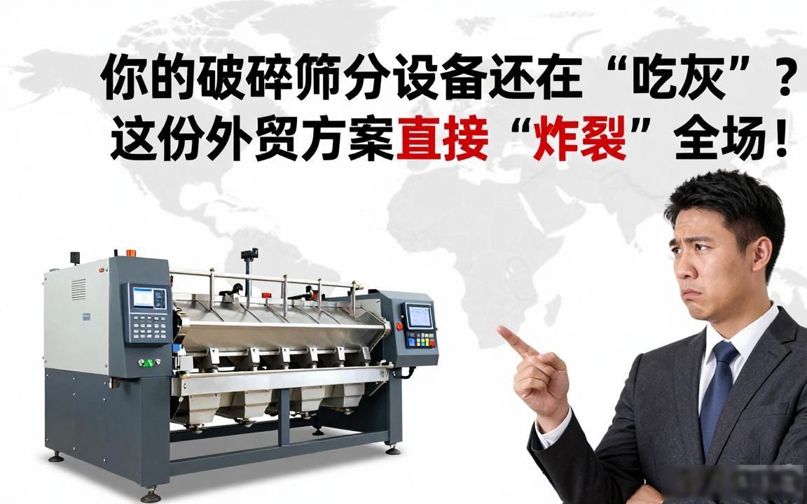 破碎筛分设备工厂外贸营销方案