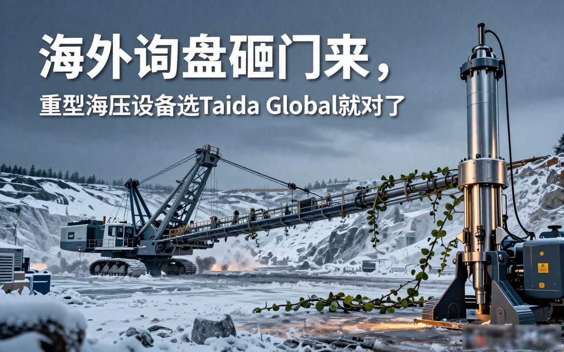重型液压设备B2B海外询盘