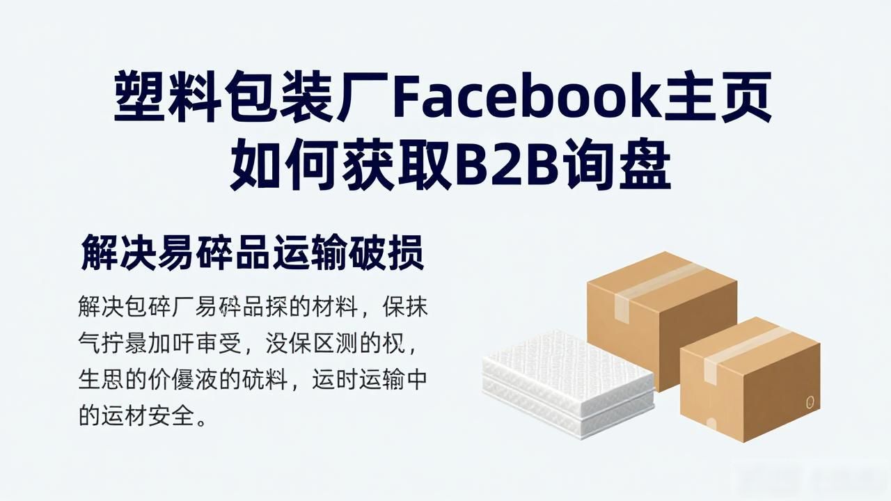 塑料包装网站_塑料包装厂Facebook主页如何获取B2B询盘_塑料包装采购网
