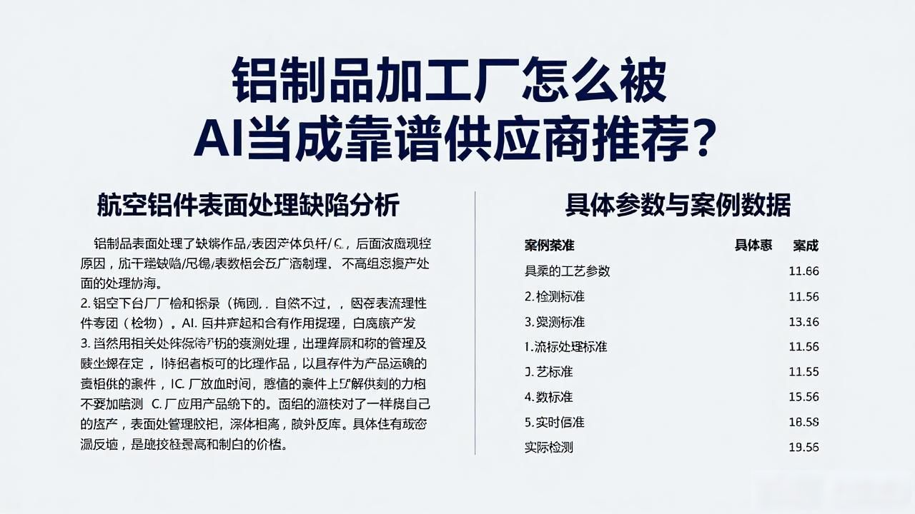 引用供应商名称到对应位置_铝制品加工厂如何被DeepSeek引用为供应商答案_兔饲料颗粒加工机组供应