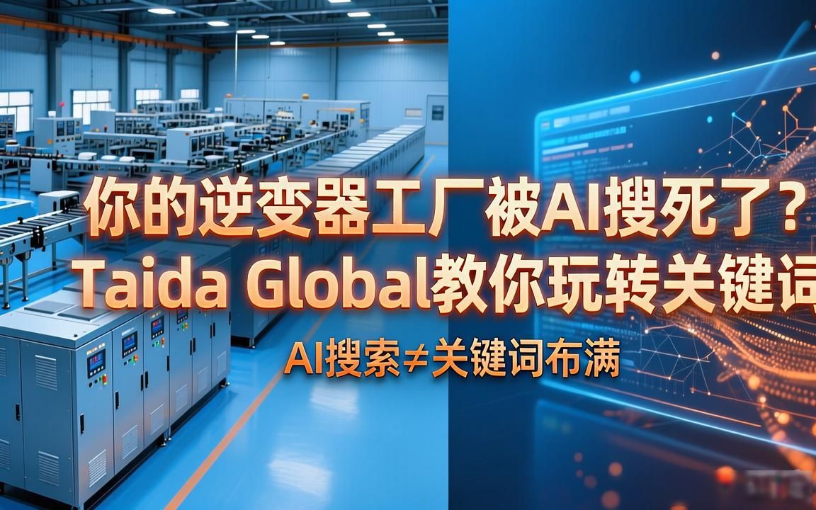 逆变器外贸工厂AI搜索关键词布局