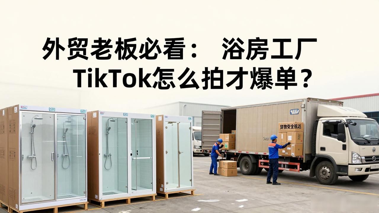 淋浴房工厂TikTok工厂展示视频选题_厦门保障房展示_团队精神视频展示视频