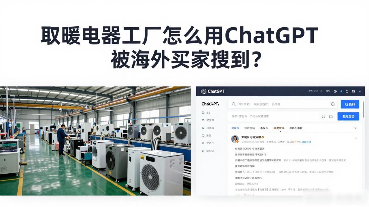 国外取暖设备_取暖电器工厂如何被ChatGPT推荐给海外客户_国外最先进的取暖炉