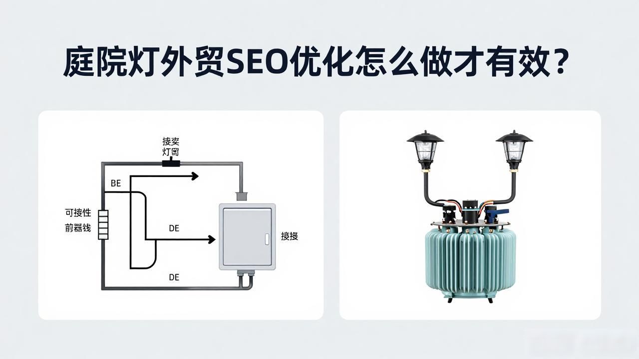 室外庭院灯生产厂家_庭院灯厂家批发_庭院灯外贸SEO优化
