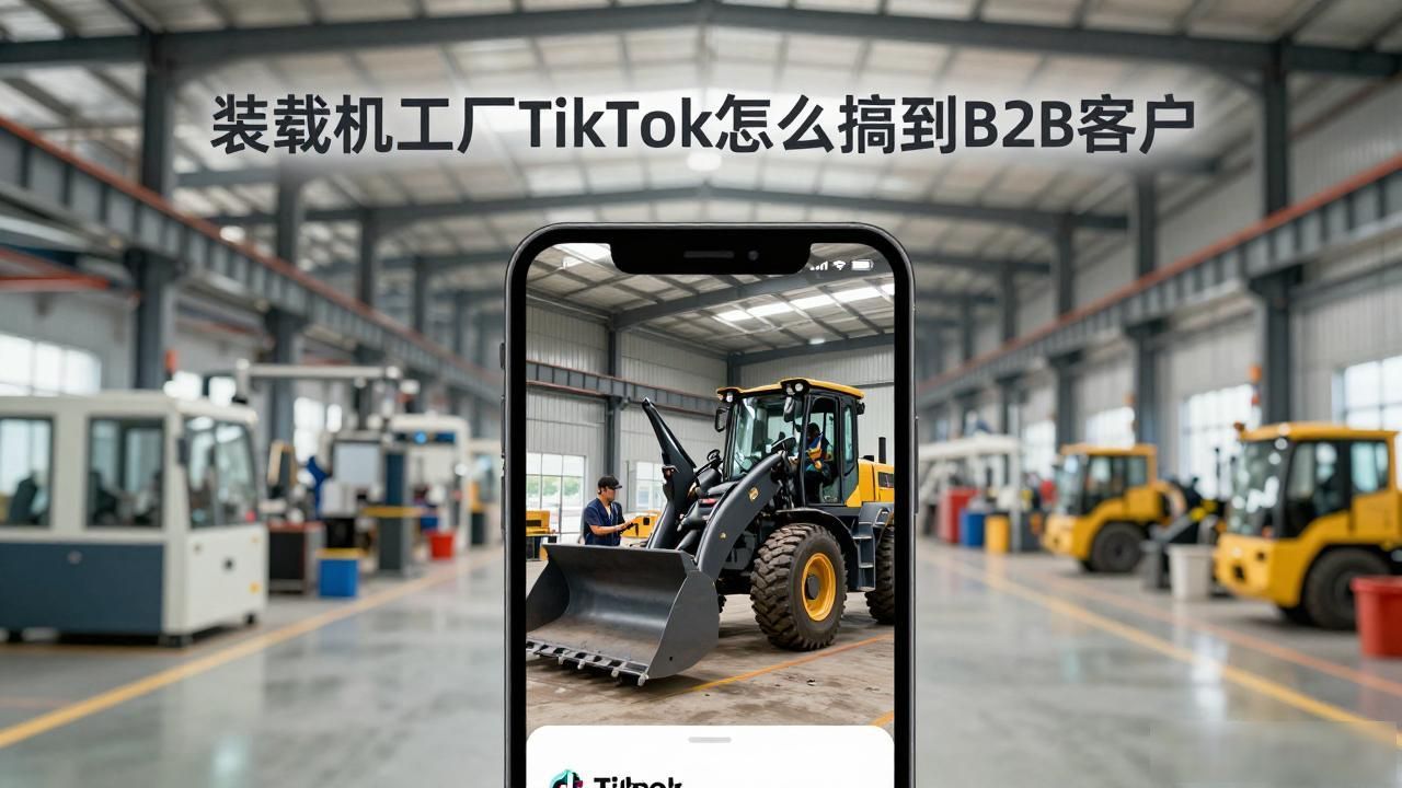 装载机工厂TikTok短视频怎么获取B2B询盘_装载机工厂TikTok短视频怎么获取B2B询盘_装载机工厂TikTok短视频怎么获取B2B询盘