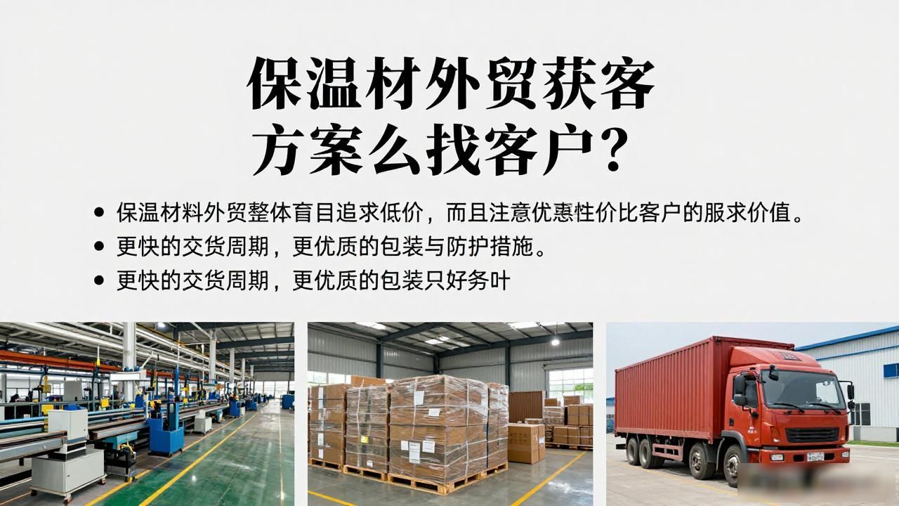 外保温报价单格式范本_保温材料外贸好做吗_保温材料外贸获客方案