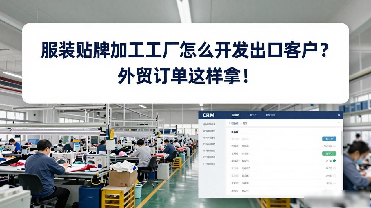外贸贴牌加工_服装贴牌加工工厂出口客户开发_加工外贸出口服装厂家