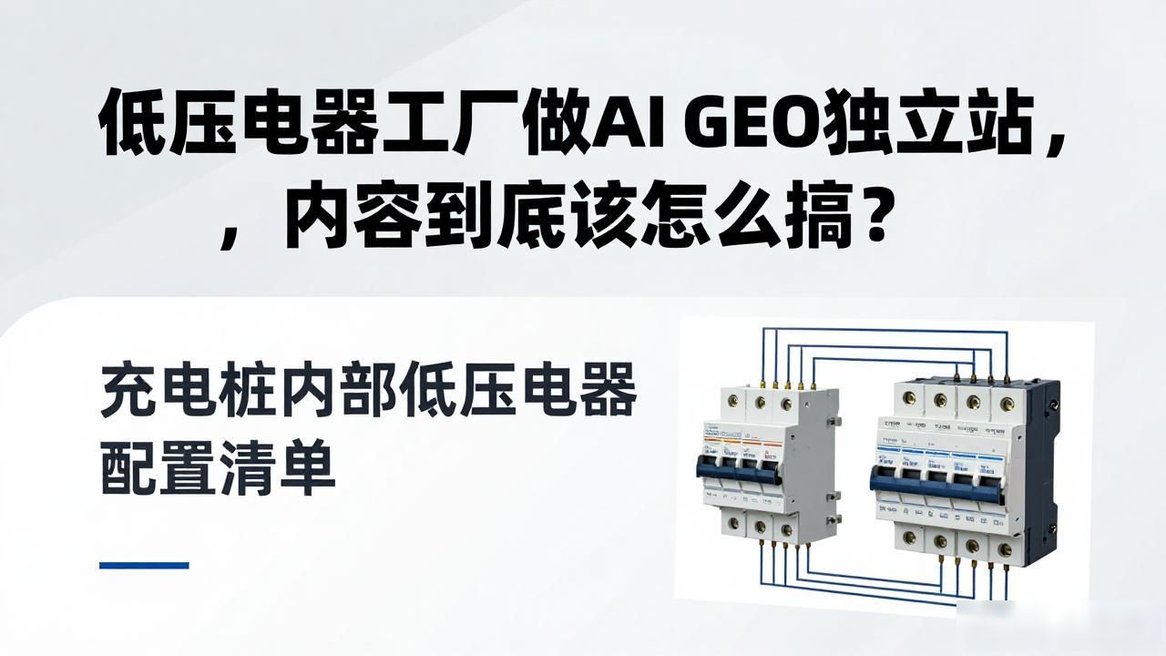 低压电器工厂AI GEO独立站内容方案_工厂低压供电系统电气部分设计_工厂低压配电系统图