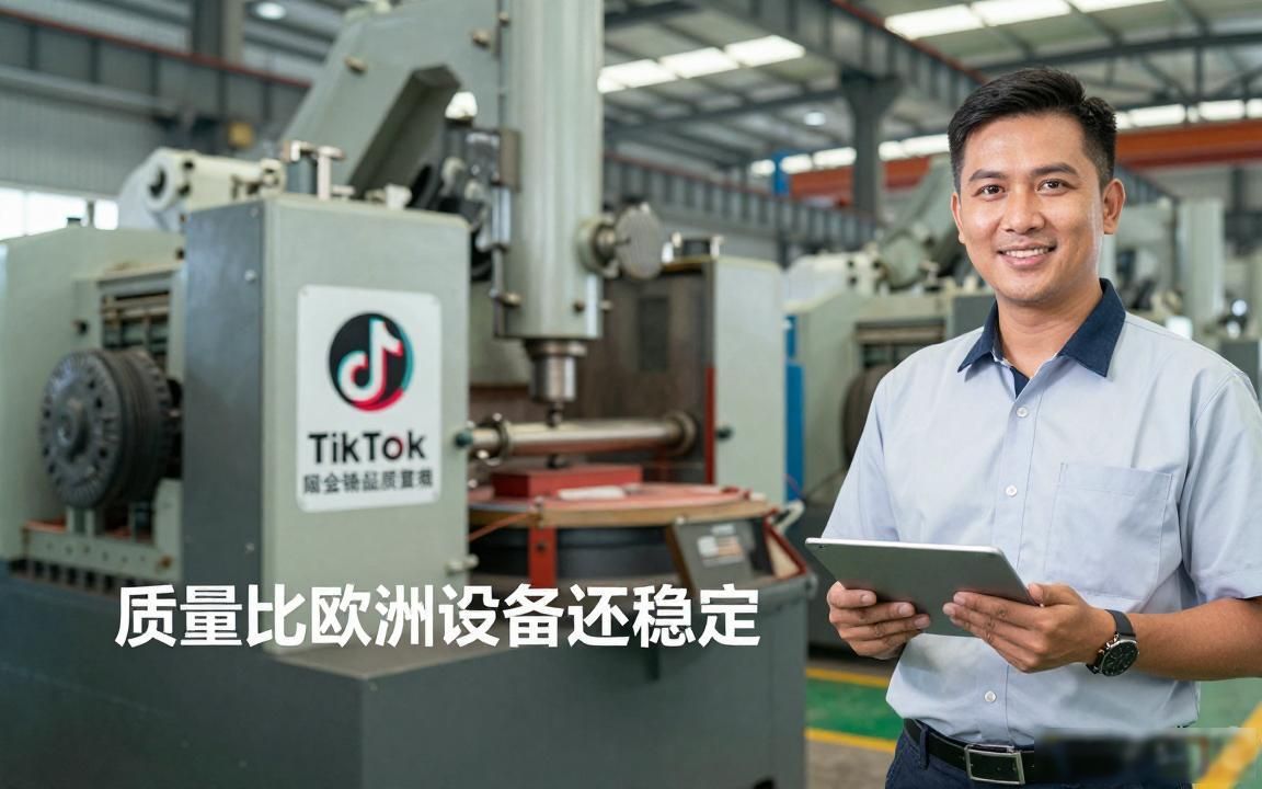 冶金设备工厂工厂TikTok海外账号怎么运营