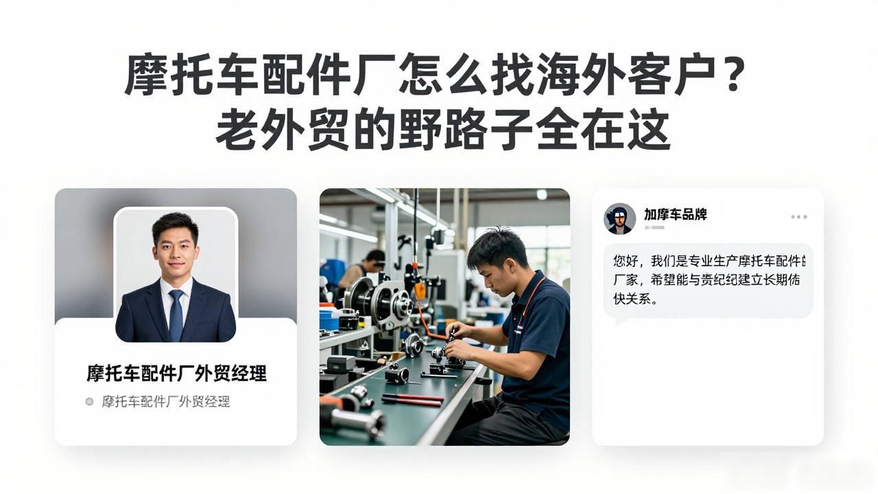 摩托车配件工厂海外客户开发_摩托车配件出口公司_摩托配件出口