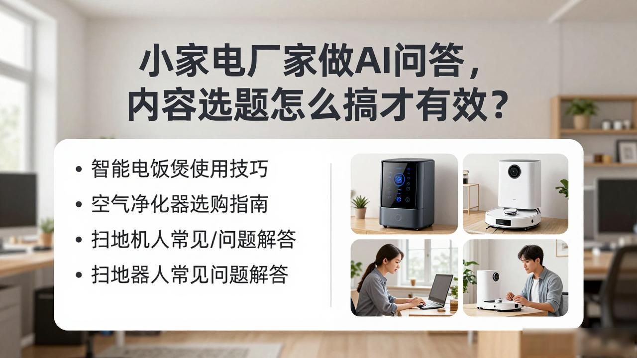 电器行业小家电厂家AI问答内容选题_家电行业产品_电器行业小家电厂家AI问答内容选题