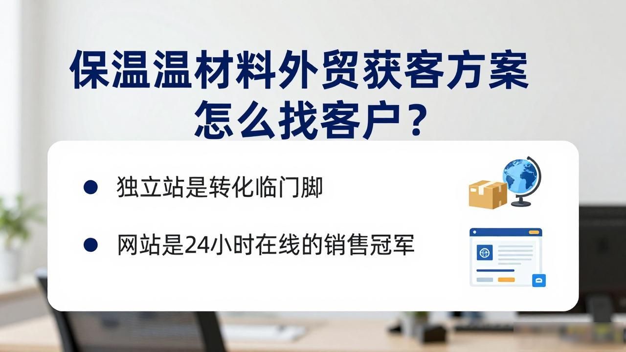 保温材料外贸好做吗_外保温报价单格式范本_保温材料外贸获客方案