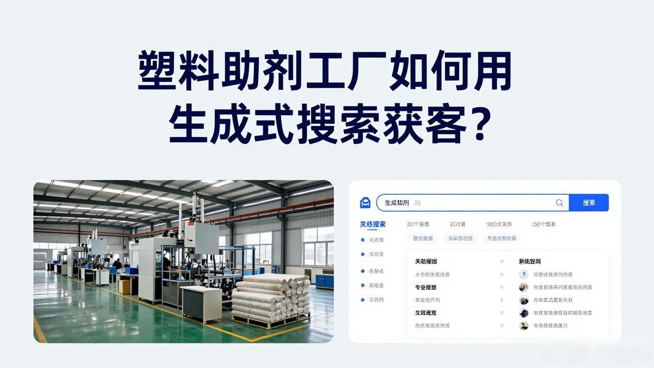 塑料助剂工厂如何布局生成式搜索优化_五种常用塑料加工助剂_塑料助剂生产工艺
