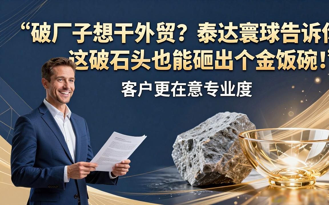 破碎筛分设备工厂怎么做外贸